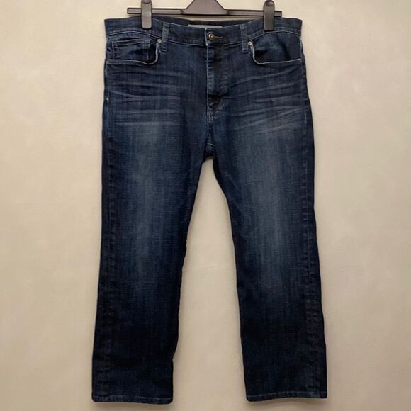 Men’s Distressed Joes Straight Leg Jeans - Picture 1 of 6